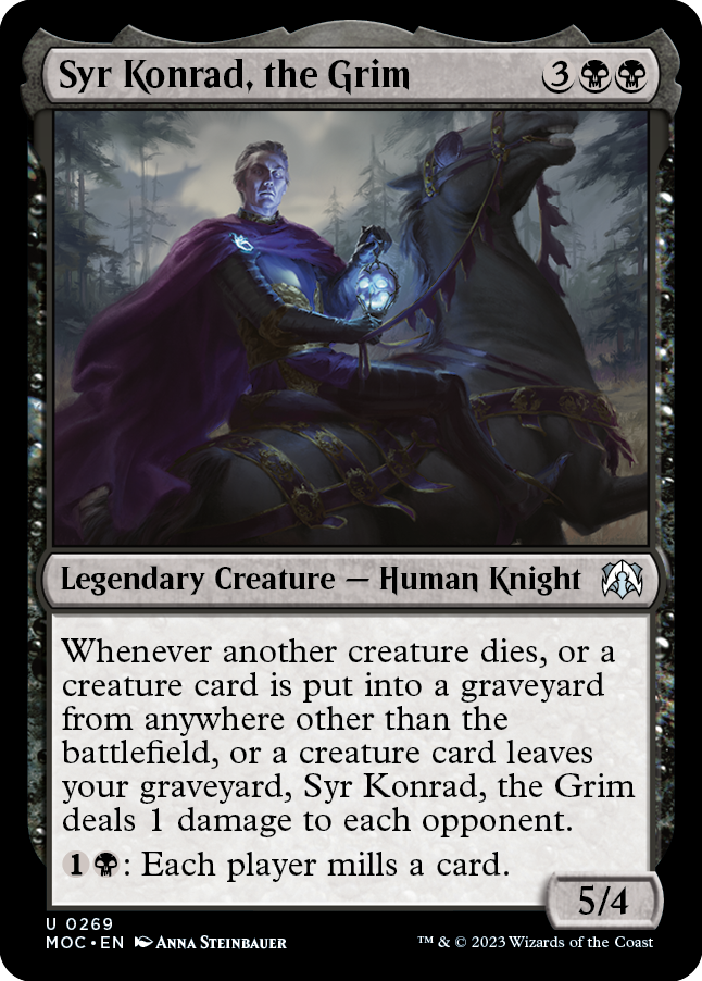 Syr Konrad, the Grim [March of the Machine Commander] | Gate City Games LLC