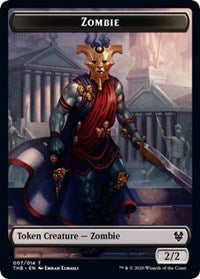 Zombie // Satyr Double-Sided Token [Theros Beyond Death Tokens] | Gate City Games LLC