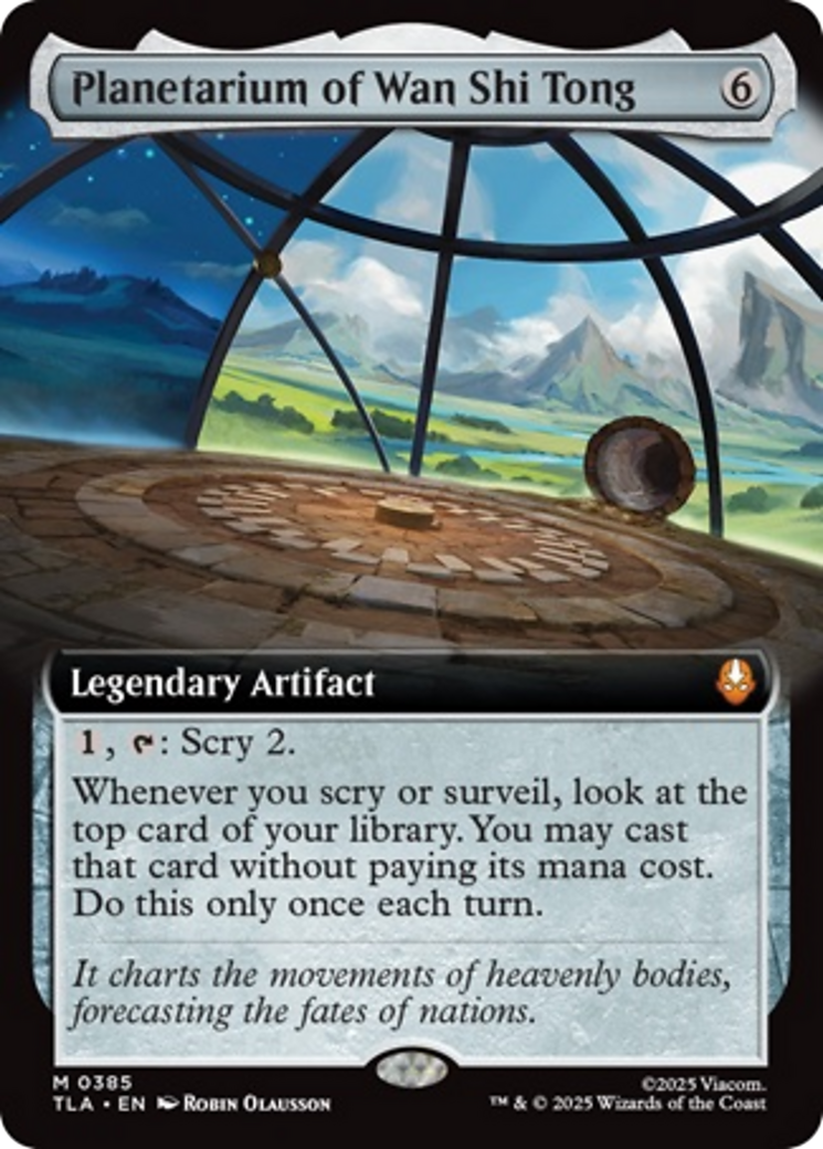 Planetarium of Wan Shi Tong (Extended Art) [Avatar: The Last Airbender] | Gate City Games LLC