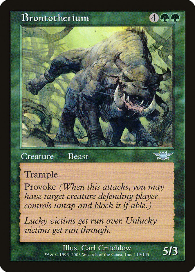 Brontotherium [Legions] | Gate City Games LLC