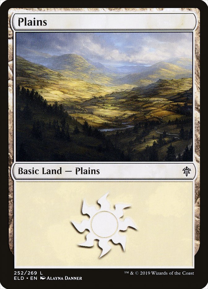 Plains (252) [Throne of Eldraine] | Gate City Games LLC