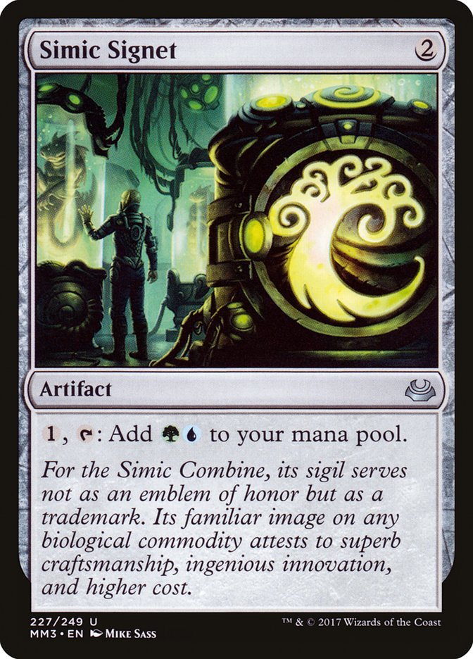 Simic Signet [Modern Masters 2017] | Gate City Games LLC