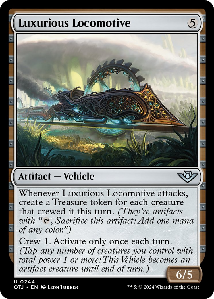 Luxurious Locomotive [Outlaws of Thunder Junction] | Gate City Games LLC