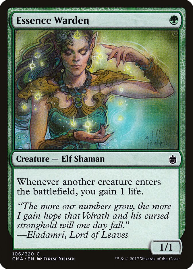 Essence Warden [Commander Anthology] | Gate City Games LLC