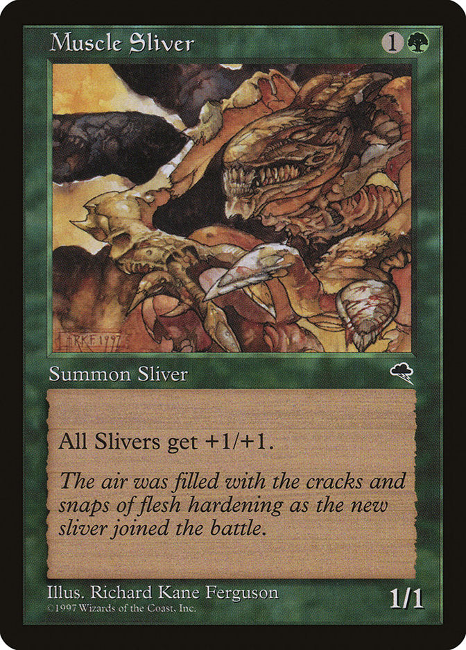 Muscle Sliver [Tempest] | Gate City Games LLC