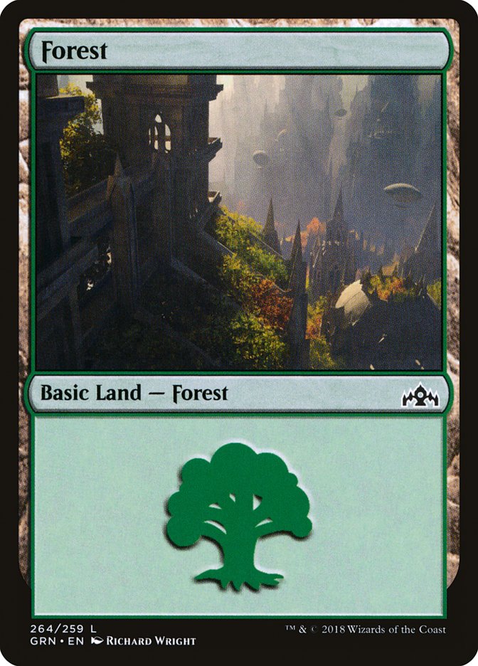 Forest (264) [Guilds of Ravnica] | Gate City Games LLC