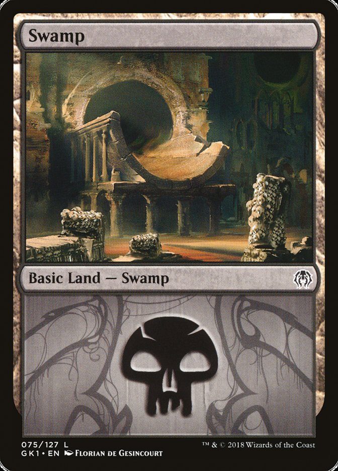 Swamp (75) [Guilds of Ravnica Guild Kit] | Gate City Games LLC