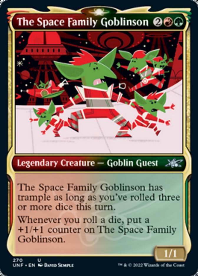 The Space Family Goblinson (Showcase) [Unfinity] | Gate City Games LLC