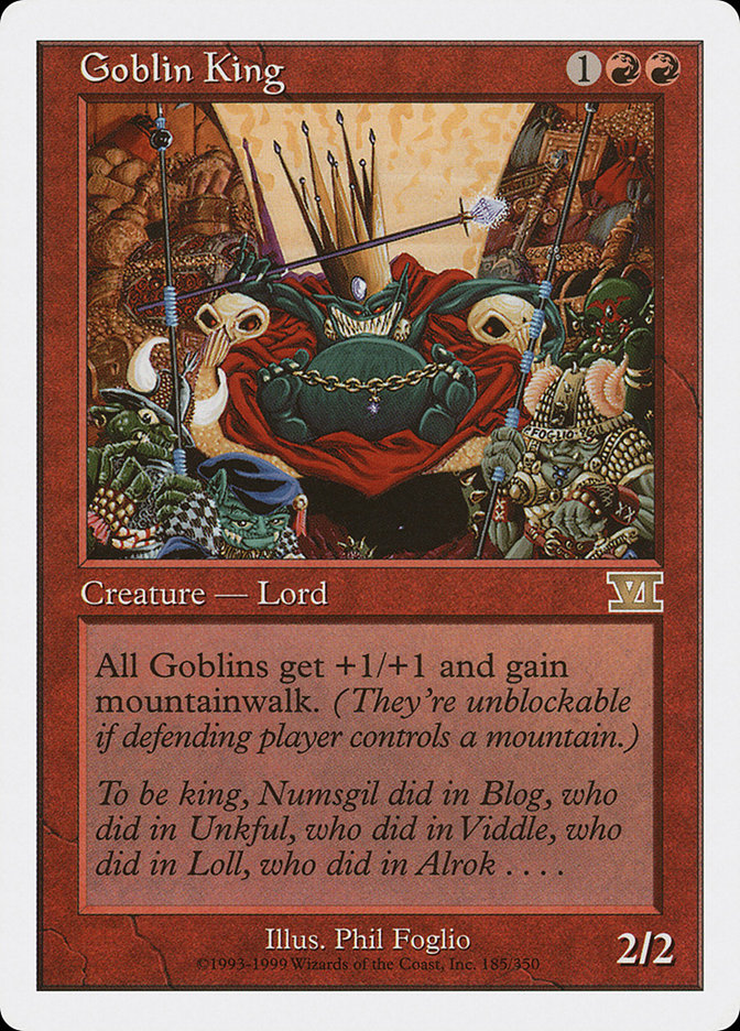 Goblin King [Classic Sixth Edition] | Gate City Games LLC