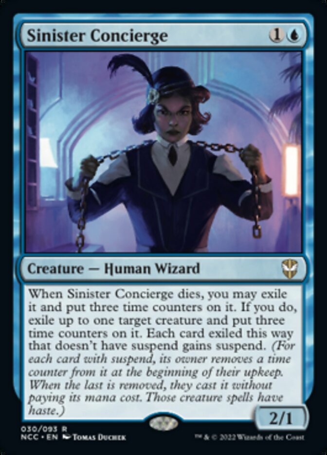 Sinister Concierge [Streets of New Capenna Commander] | Gate City Games LLC