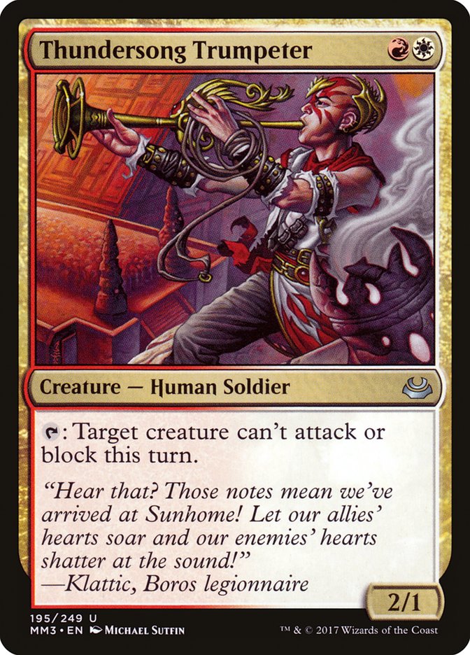 Thundersong Trumpeter [Modern Masters 2017] | Gate City Games LLC