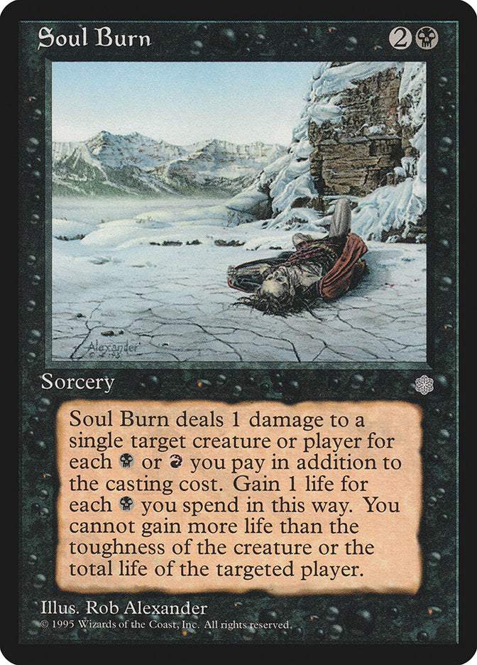 Soul Burn [Ice Age] | Gate City Games LLC