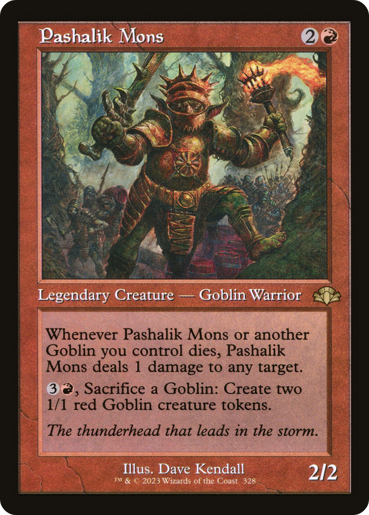 Pashalik Mons (Retro) [Dominaria Remastered] | Gate City Games LLC