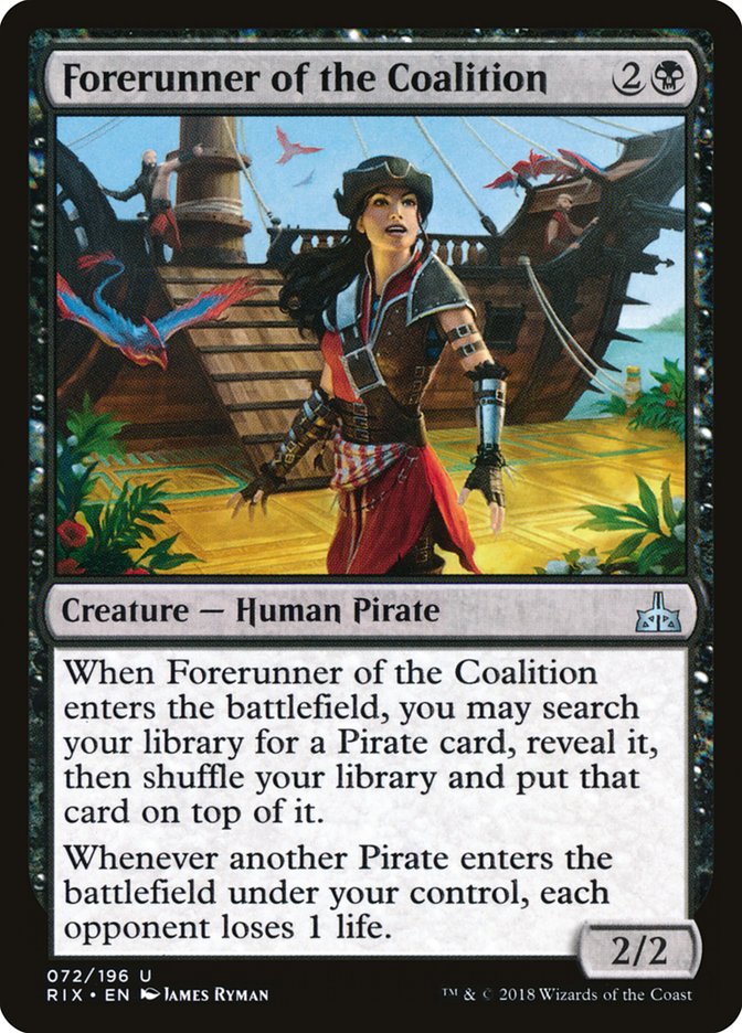Forerunner of the Coalition [Rivals of Ixalan] | Gate City Games LLC