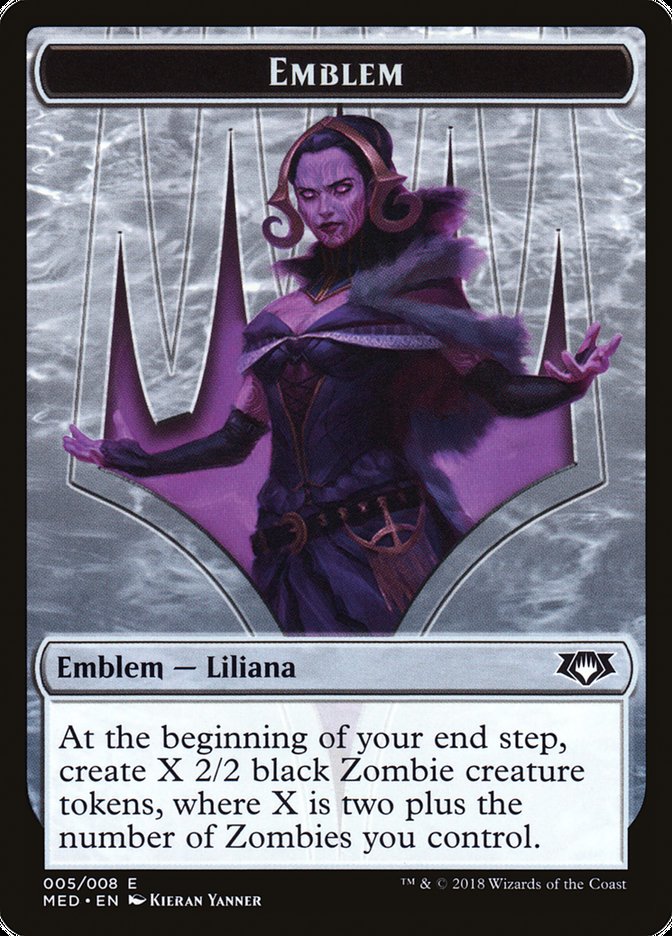 Liliana, the Last Hope Emblem [Mythic Edition Tokens] | Gate City Games LLC