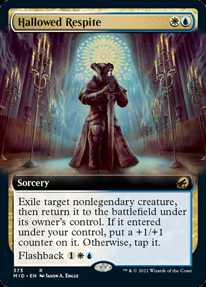 Hallowed Respite (Extended Art) [Innistrad: Midnight Hunt] | Gate City Games LLC