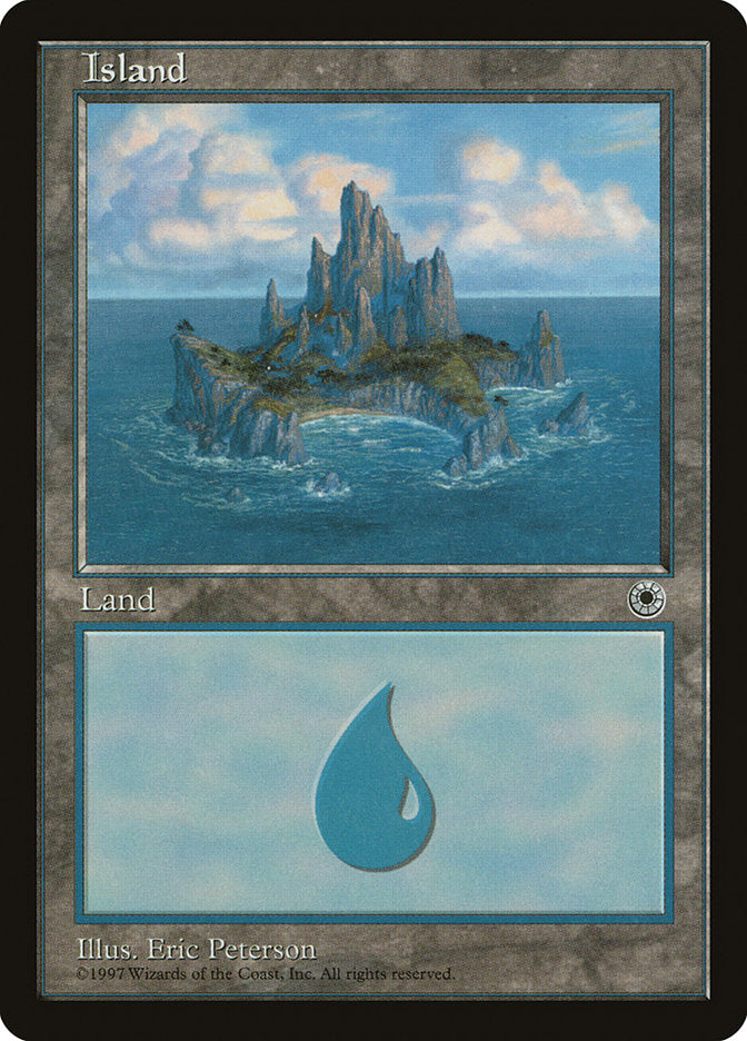 Island (Circular Bay in Center / No Waterfall) [Portal] | Gate City Games LLC