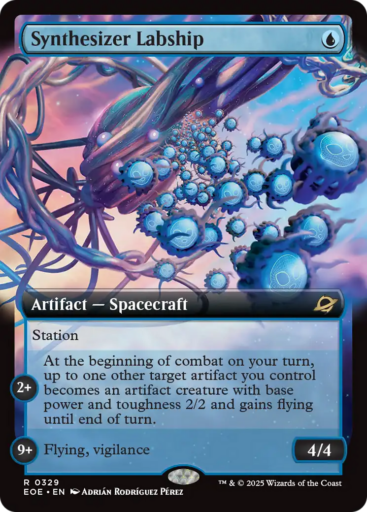 Synthesizer Labship (Extended Art) [Edge of Eternities] | Gate City Games LLC