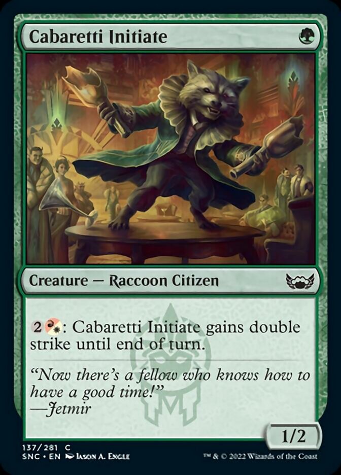 Cabaretti Initiate [Streets of New Capenna] | Gate City Games LLC