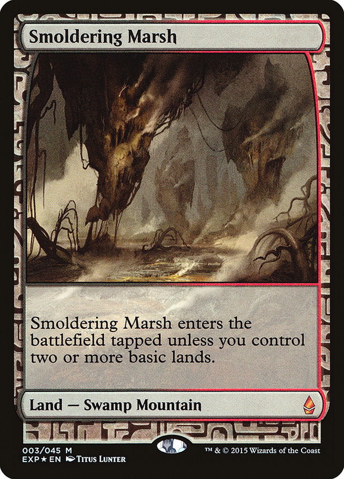 Smoldering Marsh [Zendikar Expeditions] | Gate City Games LLC