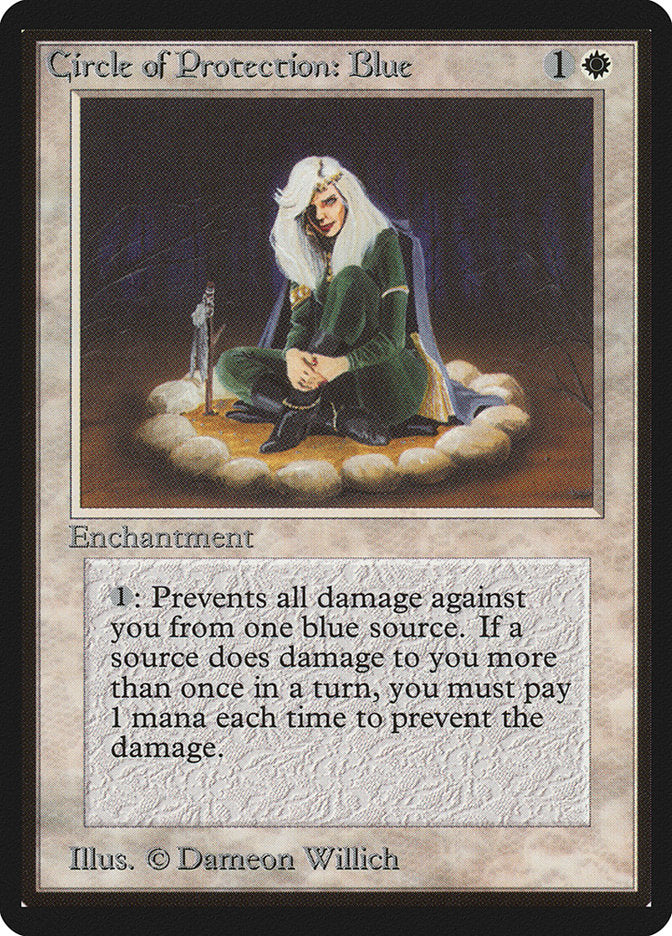 Circle of Protection: Blue [Beta Edition] | Gate City Games LLC