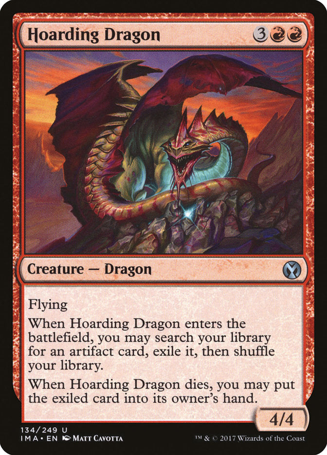 Hoarding Dragon [Iconic Masters] | Gate City Games LLC