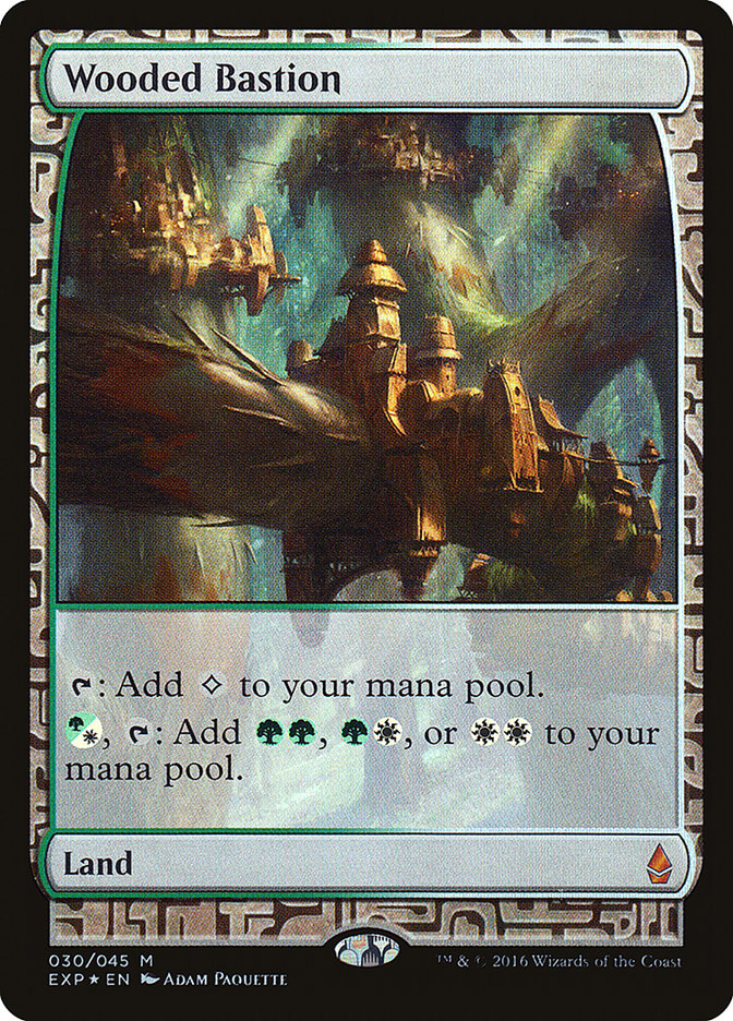 Wooded Bastion [Zendikar Expeditions] | Gate City Games LLC