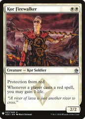 Kor Firewalker [Mystery Booster] | Gate City Games LLC