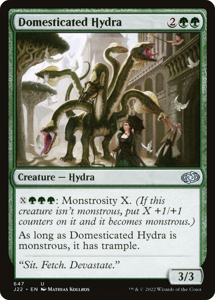 Domesticated Hydra [Jumpstart 2022] | Gate City Games LLC
