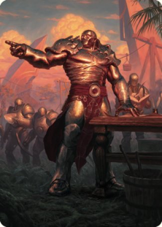 Karn, Living Legacy Art Card 1 [Dominaria United Art Series] | Gate City Games LLC