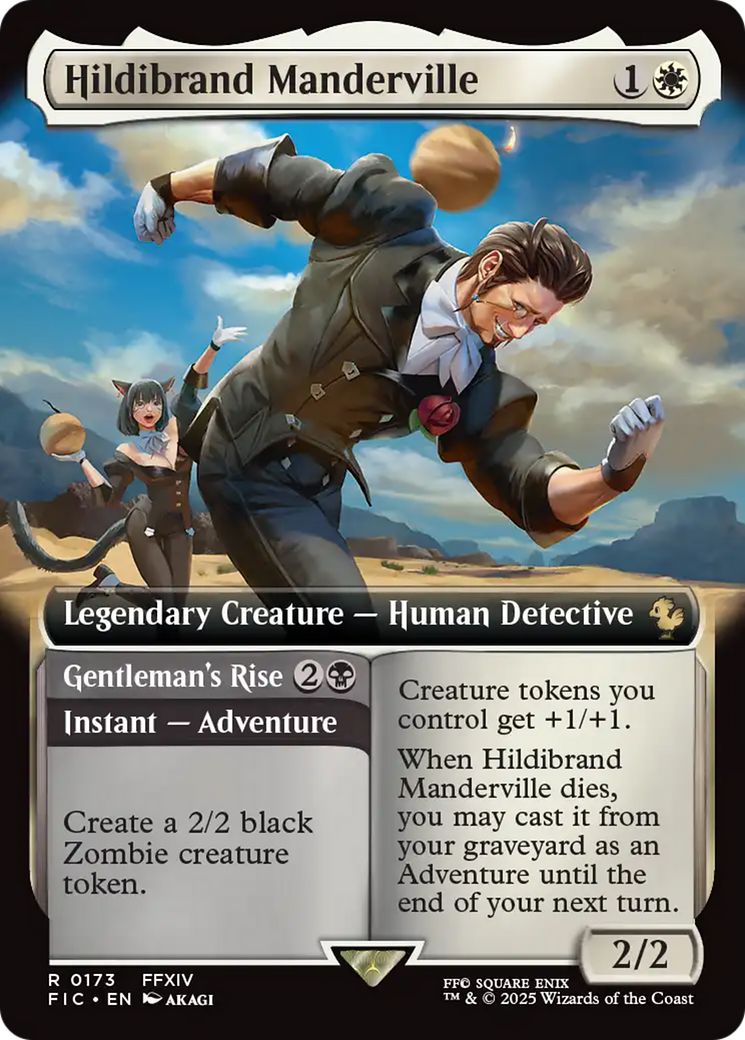 Hildibrand Manderville // Gentleman's Rise (Extended Art) [FINAL FANTASY Commander] | Gate City Games LLC