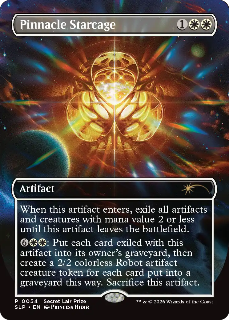 Pinnacle Starcage [Secret Lair Showdown] | Gate City Games LLC