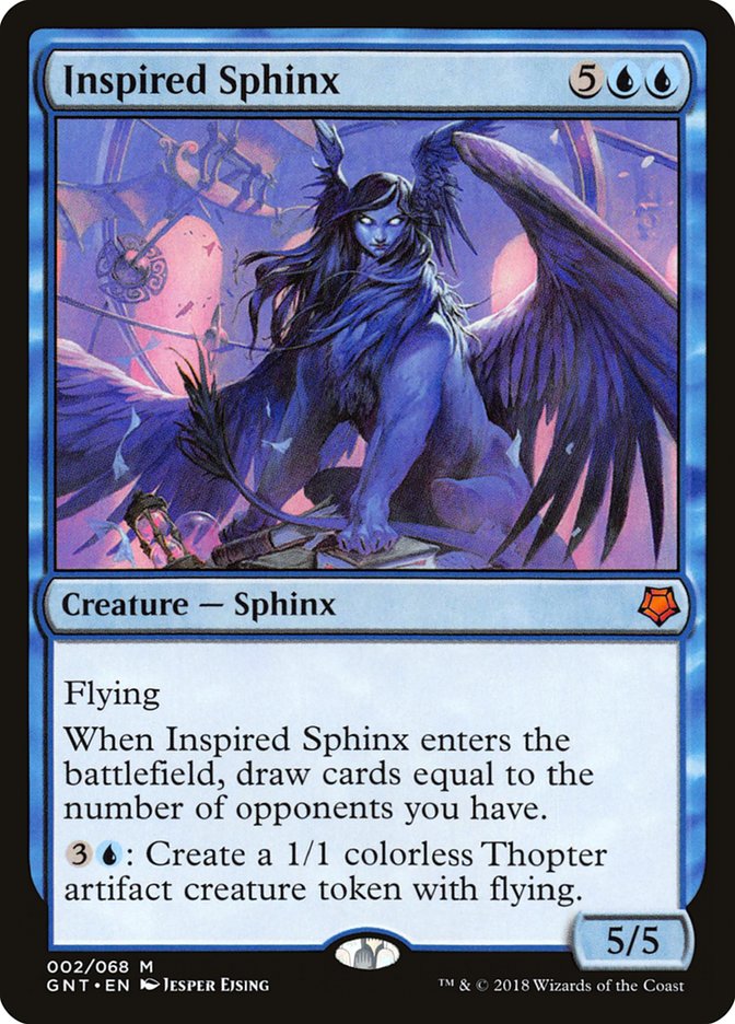 Inspired Sphinx [Game Night 2018] | Gate City Games LLC