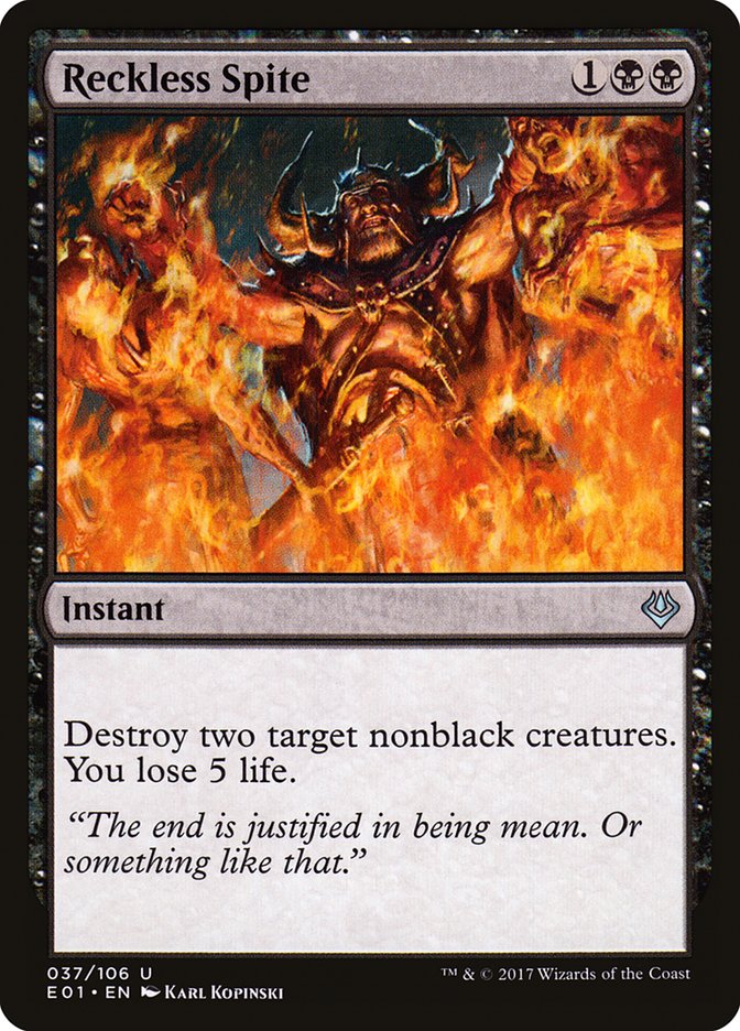 Reckless Spite [Archenemy: Nicol Bolas] | Gate City Games LLC