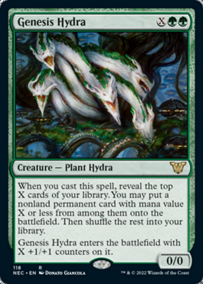 Genesis Hydra [Kamigawa: Neon Dynasty Commander] | Gate City Games LLC