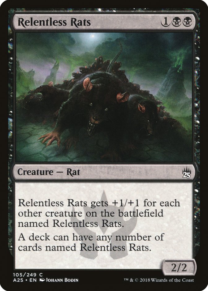 Relentless Rats [Masters 25] | Gate City Games LLC
