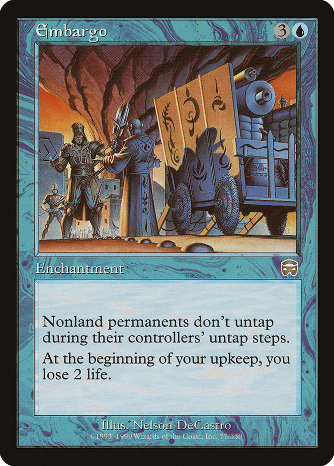 Embargo [Mercadian Masques] | Gate City Games LLC