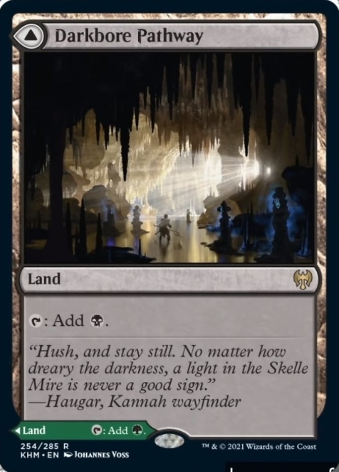 Darkbore Pathway // Slitherbore Pathway [Kaldheim] | Gate City Games LLC