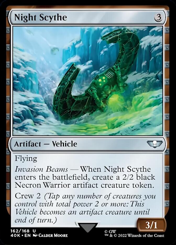 Night Scythe (Surge Foil) [Warhammer 40,000] | Gate City Games LLC