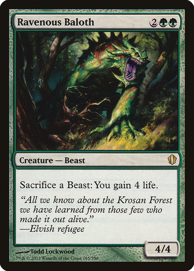 Ravenous Baloth [Commander 2013] | Gate City Games LLC