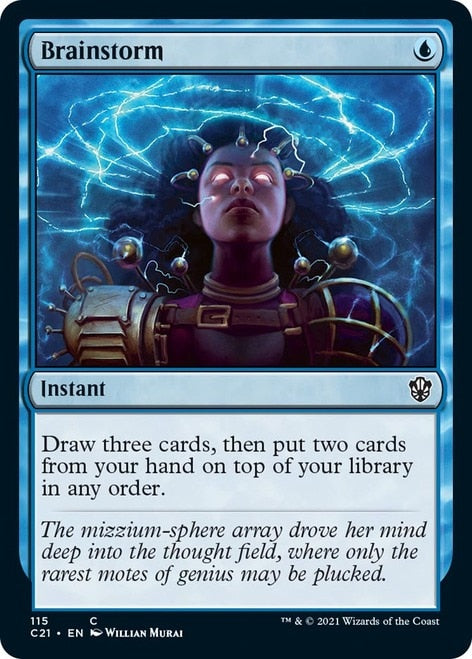 Brainstorm [Commander 2021] | Gate City Games LLC