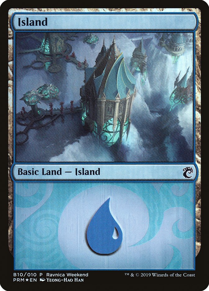 Island (B10) [Ravnica Allegiance Guild Kit] | Gate City Games LLC