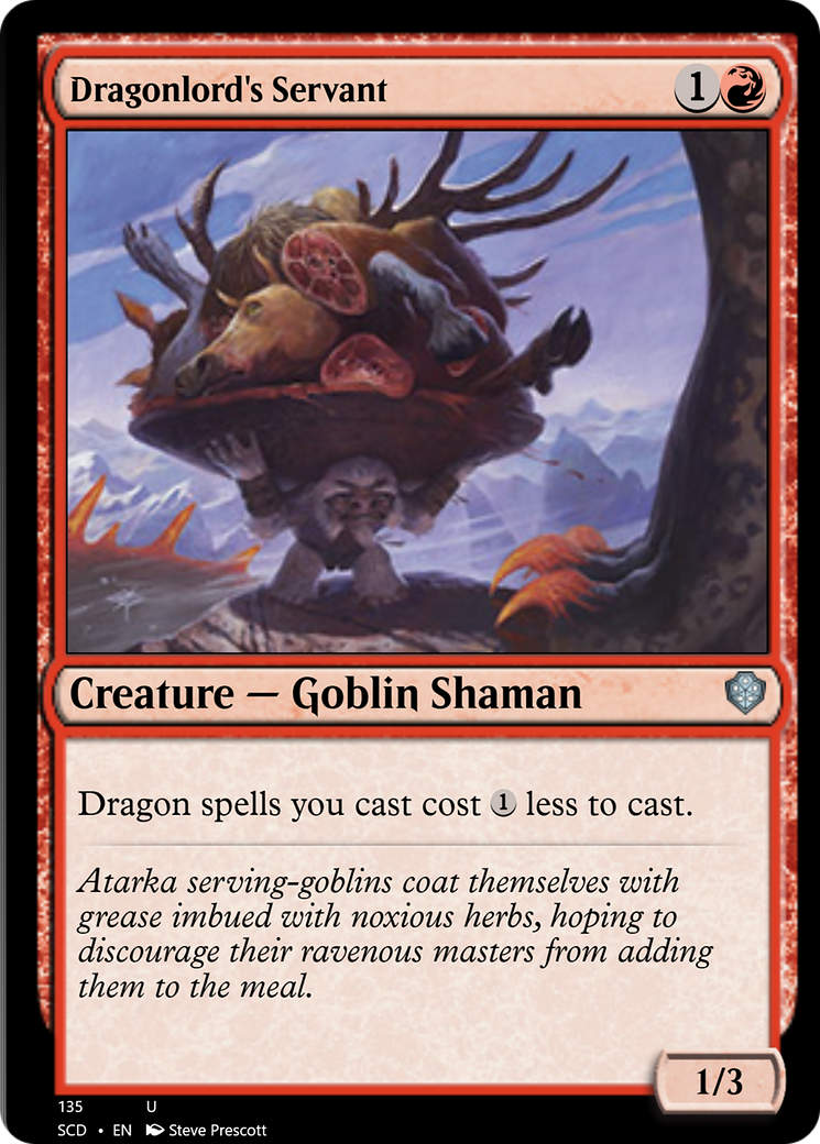 Dragonlord's Servant [Starter Commander Decks] | Gate City Games LLC