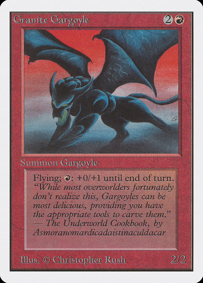 Granite Gargoyle [Unlimited Edition] | Gate City Games LLC