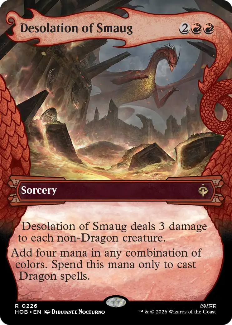 Desolation of Smaug (Showcase) [The Hobbit] | Gate City Games LLC