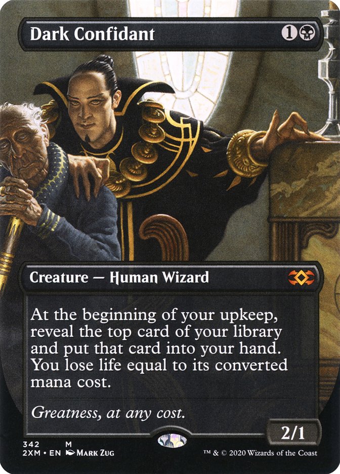 Dark Confidant (Toppers) [Double Masters] | Gate City Games LLC