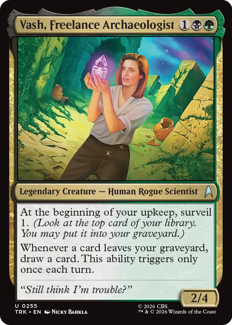 Vash, Freelance Archaeologist [Star Trek] | Gate City Games LLC