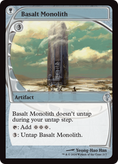 Basalt Monolith (Future Sight) [Mystery Booster 2] | Gate City Games LLC