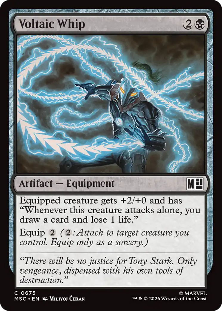 Voltaic Whip [Marvel Super Heroes Commander] | Gate City Games LLC