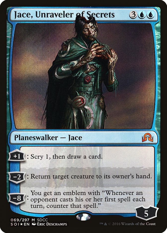 Jace, Unraveler of Secrets [San Diego Comic-Con 2016] | Gate City Games LLC